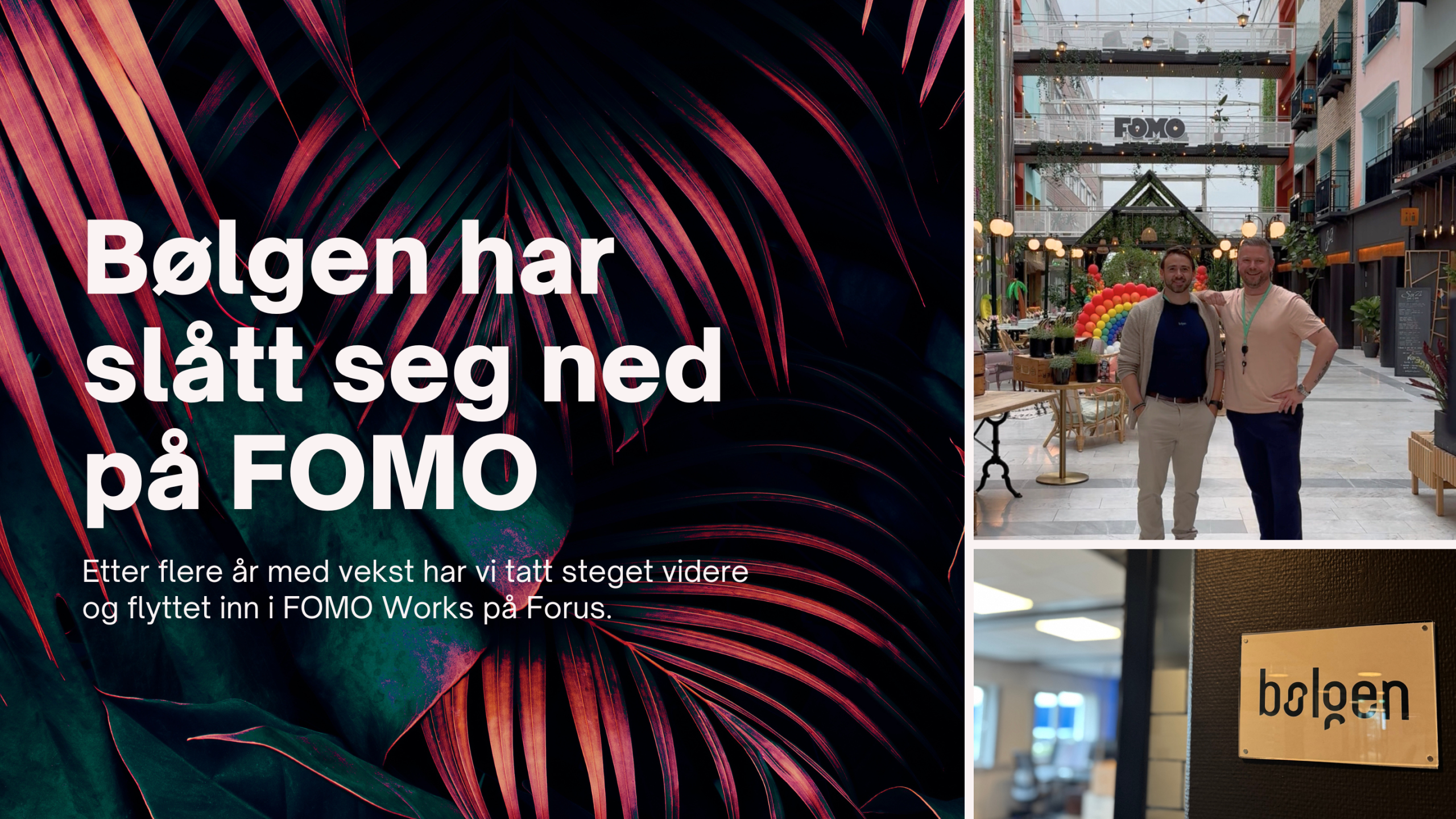 Bølgen har flyttet inn på FOMO