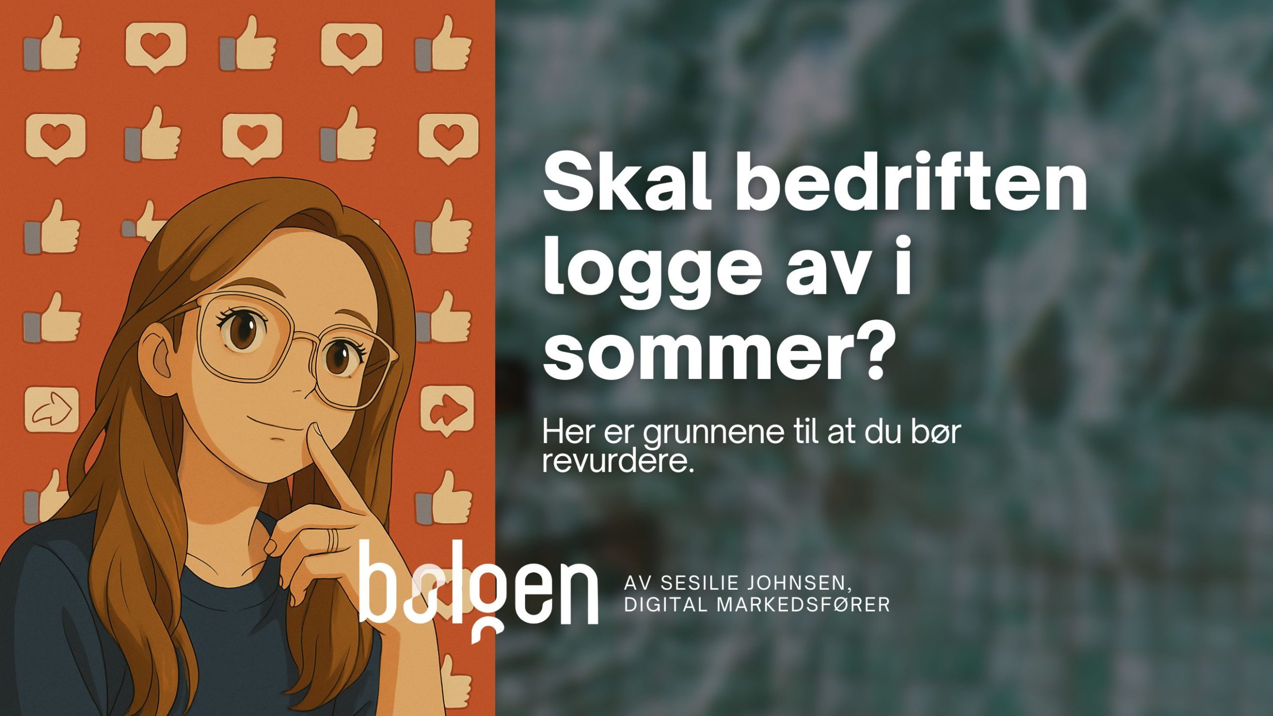 sosiale medier i sommer